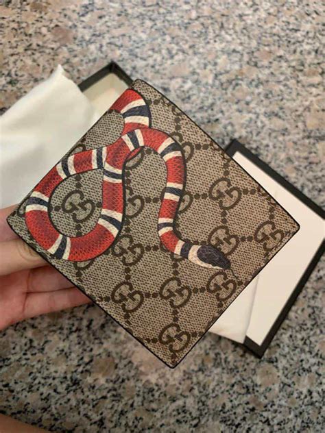 gucci belt with snake replica|gucci snake wallet men's.